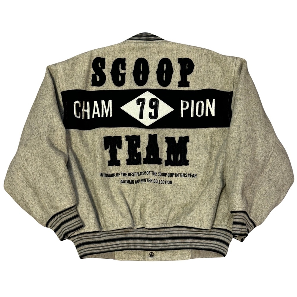 Vintage 90's Japanese Scoop Collection Varsity Jacket